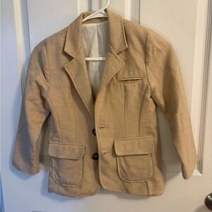 Bella Bliss Boys Tan Blazer